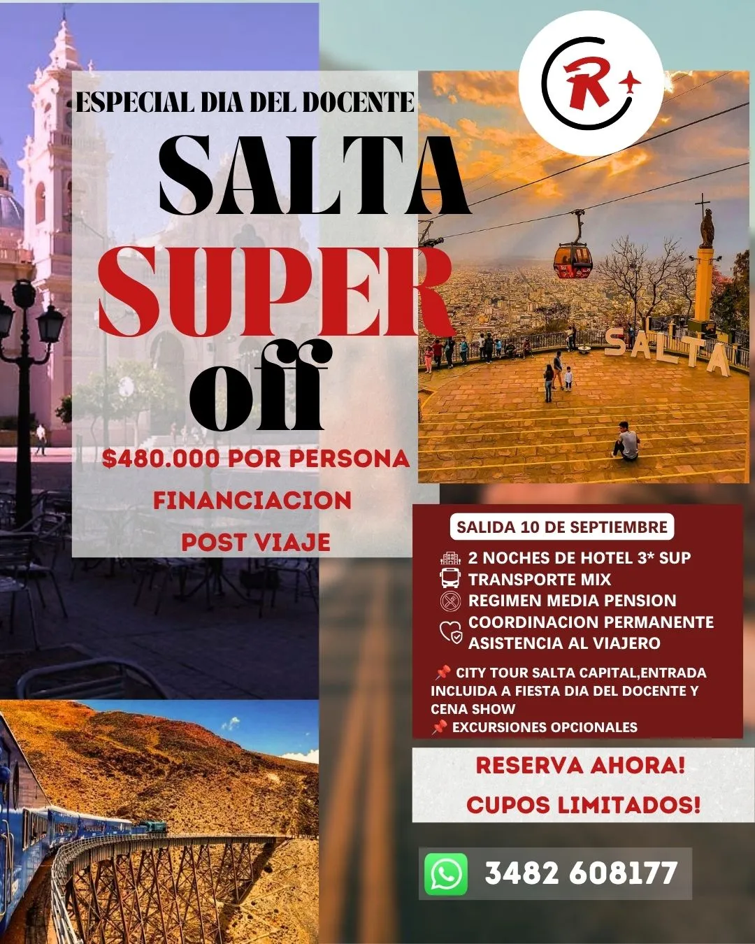 DIA DEL DOCENTE 2 NOCHES a SALTA